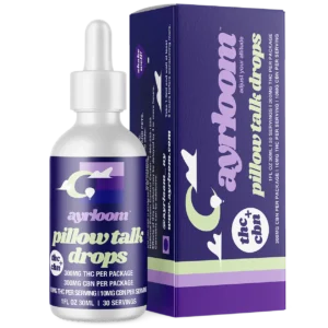 pillow talk tincture (300mg thc) per package (300mg cbn) per package